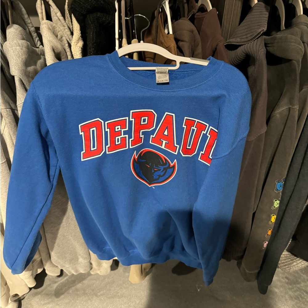 DePaul Blue Crewneck Sweatshirt
